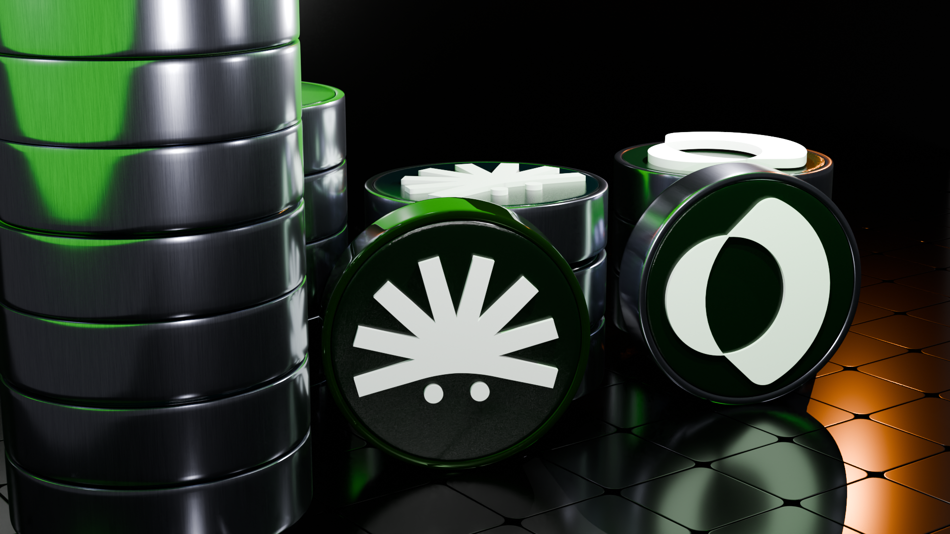 Hedgehog 3D render — shadow and form study